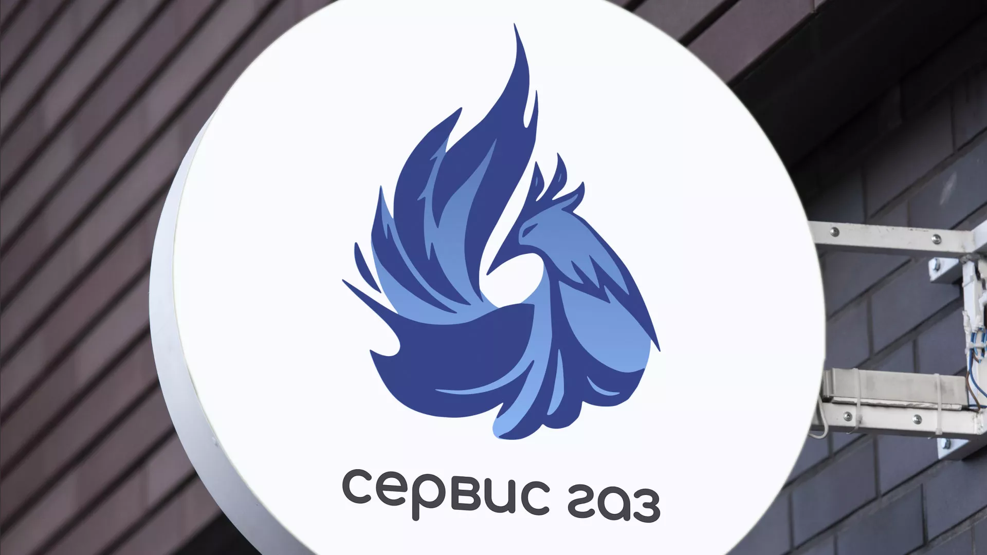 Создание логотипа «Сервис газ» в Заозёрске